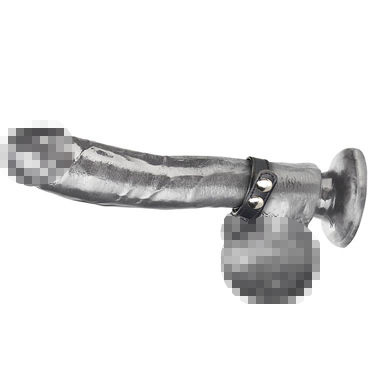 Blue Line Snap Cock Ring - Эрекционное кольцо на клепках - купить в секс шопе