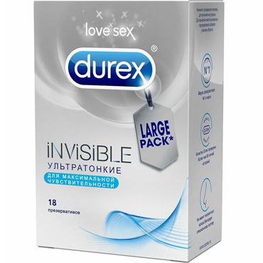 Durex Invisible, 18 шт — фото 1