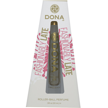 DONA Roll-On Perfume Fashionably Late, 10 мл, Парфюмерная вода Секрет притяжения