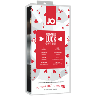 JO Beginner's Luck, 8 шт. по 10 мл., Набор сашетов «Удача новичка»