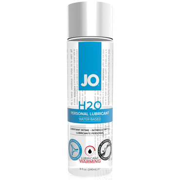 JO H2O Warming, 240 мл, Лубрикант на водной основе с согревающим эффектом