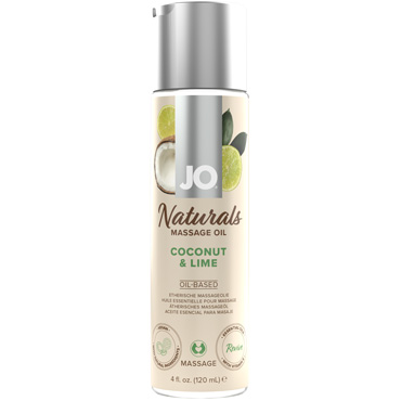 JO Naturals Massage Oil Coconut & Lime, 120 мл — фото 1