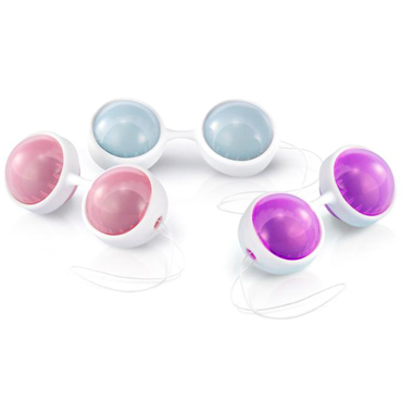Lelo Beads Plus - Вагинальные шарики с системой выбора оптимального веса - купить в секс шопе