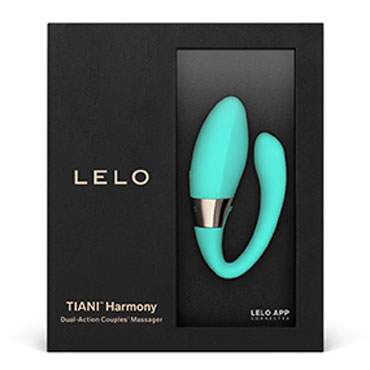 Lelo Tiani Harmony, бирюзовый, Вибратор для пар с управлением через приложение и другие товары Lelo с фото