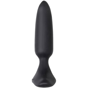 Lovense Hush 2 XS, черная - Вибровтулка с управлением через приложение - купить в секс шопе