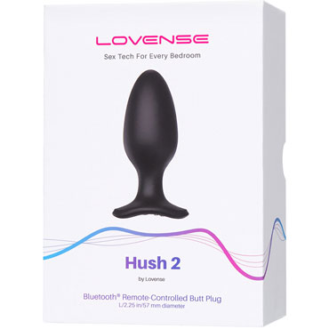 Новинка раздела Секс игрушки - Lovense Hush 2 L, черная