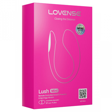 Новинка раздела Секс игрушки - Виброяйцо LOVENSE Lush Mini, розовый
