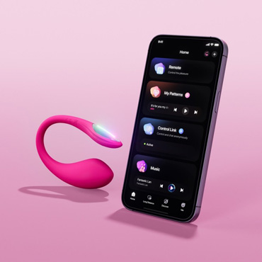 Виброяйцо LOVENSE Lush Mini, розовый - подробные фото в секс шопе Condom-Shop