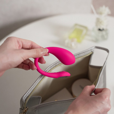 Виброяйцо LOVENSE Lush Mini, розовый - фото 7