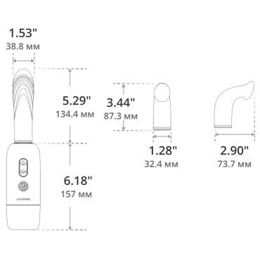 Компактная секс-машина Lovense Spinel - фото 7