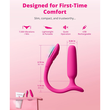 Анальный стимулятор LOVENSE Lush Anal Butt Plug — фото 9