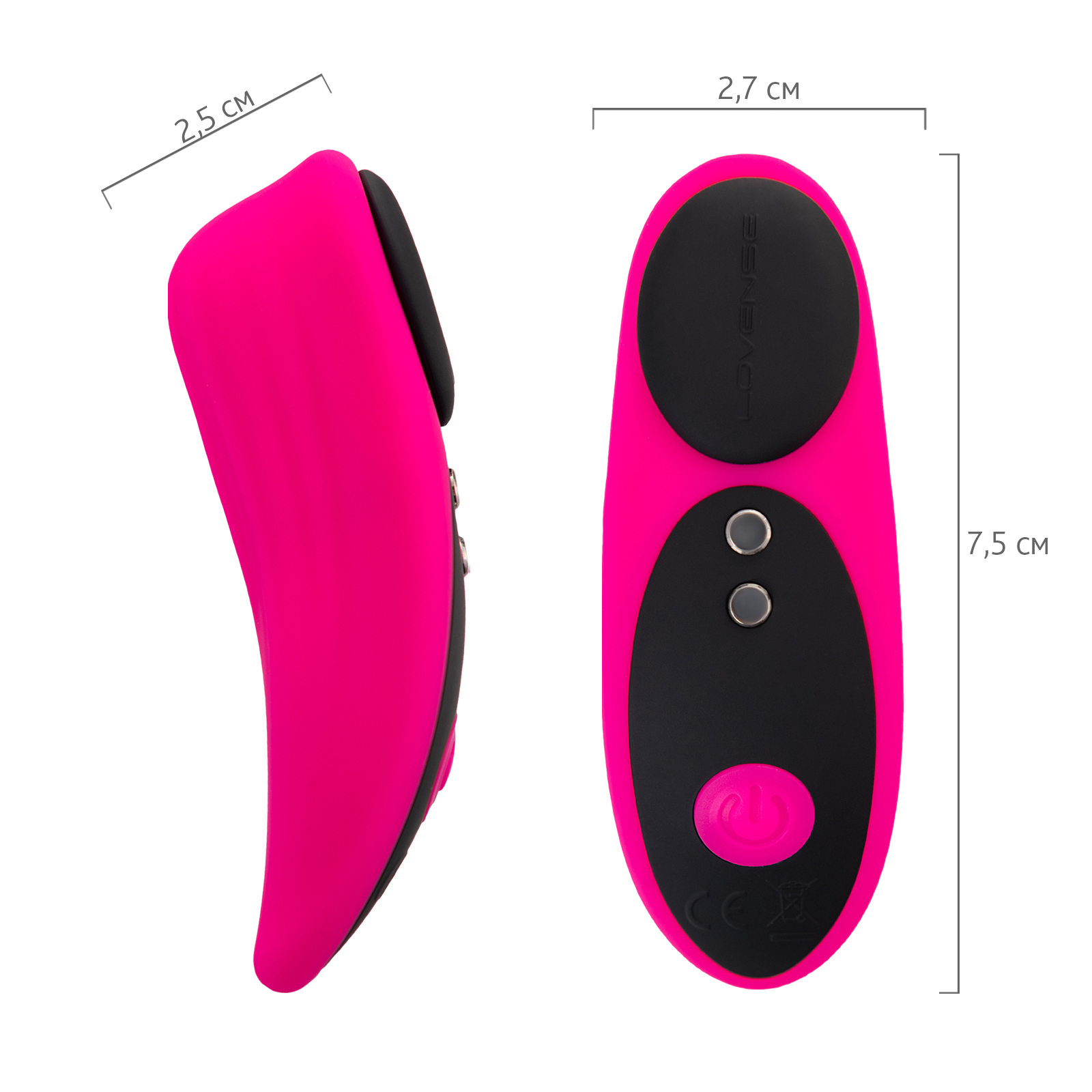 Lovense Ferri, розовый - подробные фото в секс шопе Condom-Shop