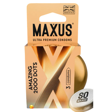 MAXUS Презервативы Amazing, 3 шт