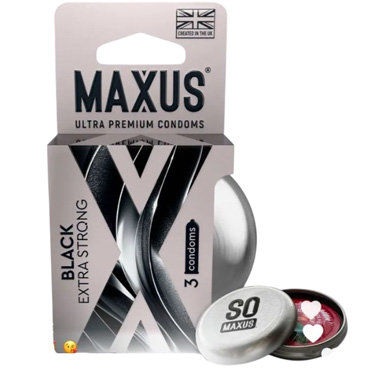 MAXUS Презервативы Extra Strong, 3 шт