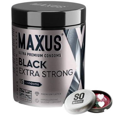 MAXUS Презервативы Extra Strong, 15 шт