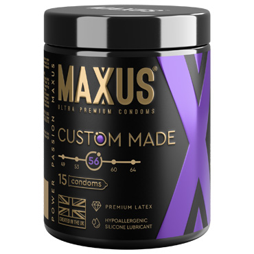 Презервативы MAXUS Custom Made 56, 15 шт
