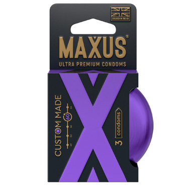 Презервативы MAXUS Custom Made 60, 3 шт