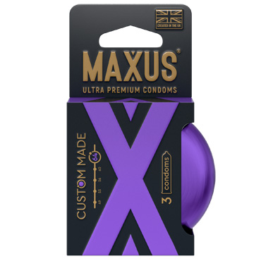 Презервативы MAXUS Custom Made 64, 3 шт