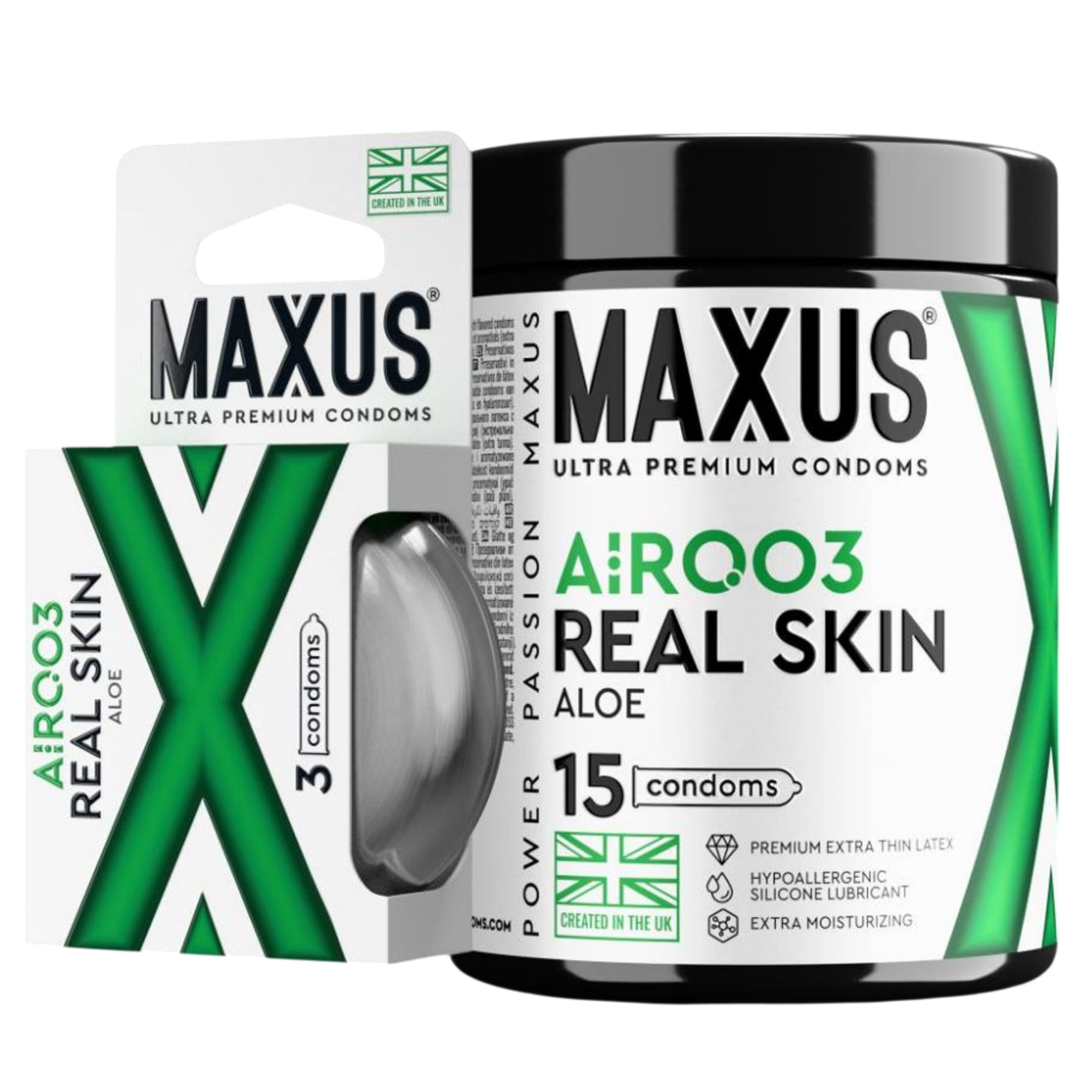 Maxus Real Skin Aloe, 15 шт — фото 1