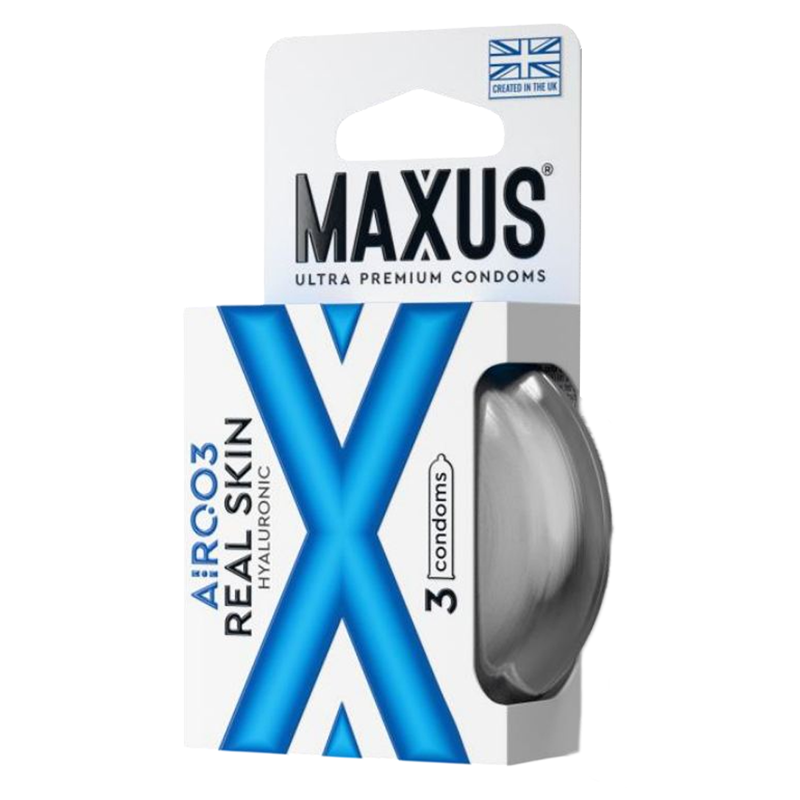 Maxus Real Skin Hyaluronic, 3 шт — фото 1