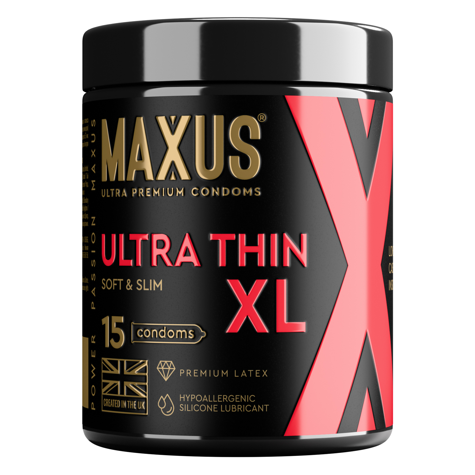 Презервативы MAXUS Ultra-Thin XL, 15 шт — фото 1
