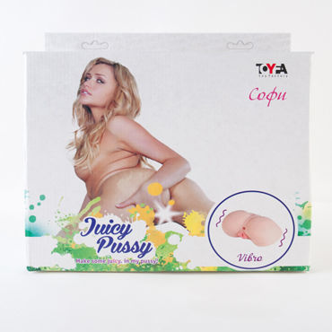 ToyFa Juicy Pussy Софи Vibro - Вибровагина - купить в секс шопе