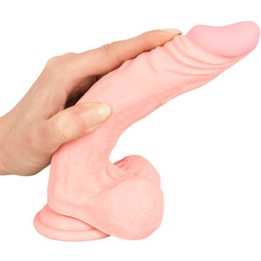 You2Toys Medical Silicone Dildo 21см, телесный - подробные фото в секс шопе Condom-Shop