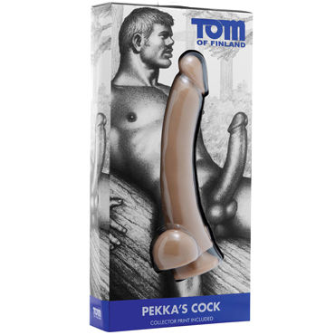 Tom of Finland Pekka's Cock, телесный - Фаллоимитатор анальный - купить в секс шопе
