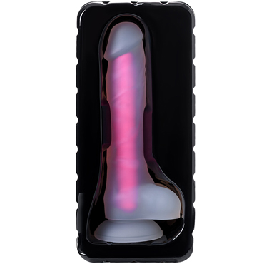 Toyfa Beyond Tony Glow, прозрачно-розовый - подробные фото в секс шопе Condom-Shop