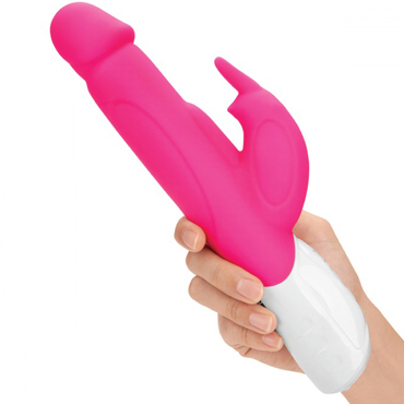 Rabbit Essentials Realistic Rabbit Vibrator, розовый - фото, отзывы