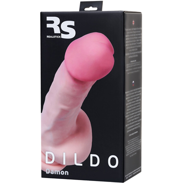 Toyfa RealStick Elite Dildo Damon, телесный - подробные фото в секс шопе Condom-Shop
