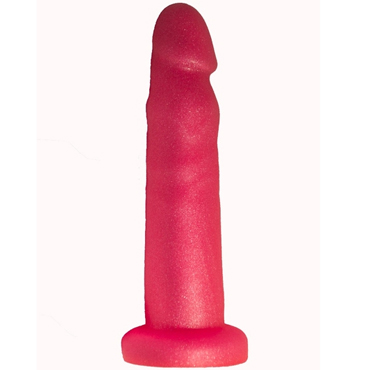 Биоклон Реалистичный фаллоимитатор 14 см, розовый, Для стимуляции простаты или вагинальной стимуляции