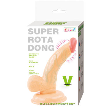Baile Super Rota Dong - Реалистичный вибратор - купить в секс шопе