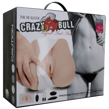 Baile Crazy Bull Vagina and Anal Super Realistic Sex Experiens, телесный - фото 11