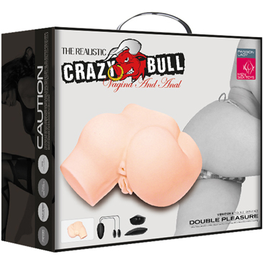 Baile Crazy Bull Vagina and Anal Double Pleasure, телесная - фото 12