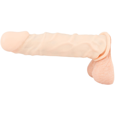 You2Toys Silicone Extension Vibrating, телесная - подробные фото в секс шопе Condom-Shop