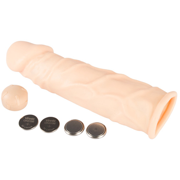 You2Toys Silicone Extension Vibrating, телесная