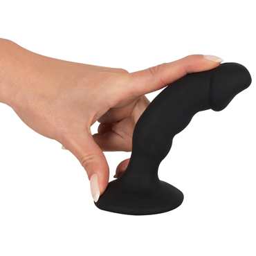 Orion Black Velvets Rechargeable Plug , черная - Анальная вибровтулка реалистичной формы - купить в секс шопе