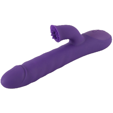 Sweet Smile Thrusting & Rotation Pearl Vibrator, фиолетовый - фото, отзывы