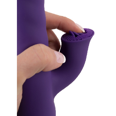 Sweet Smile Thrusting & Rotation Pearl Vibrator, фиолетовый - подробные фото в секс шопе Condom-Shop