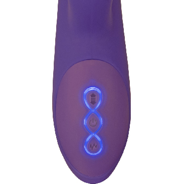 Sweet Smile Thrusting & Rotation Pearl Vibrator, фиолетовый - фото 8