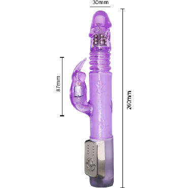 Baile Deluxe Dream Lover Up&Down, фиолетовый - подробные фото в секс шопе Condom-Shop