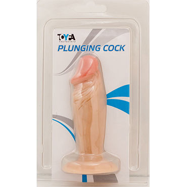 Toyfa Plunging Cock, телесный - фото, отзывы