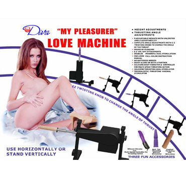 MyWorld My Pleasure секс-машина - Регулировка угла наклона и высоты, фаллосы в комплекте - купить в секс шопе