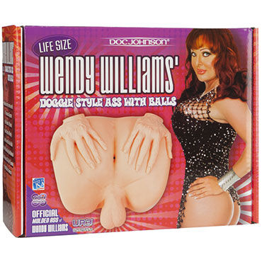 Doc Johnson Wendy Williams - Попа трансвестита в догги-стайл - купить в секс шопе