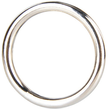 Blue Line Steel Cock Ring, 4,8 см, Стальное эрекционное кольцо