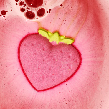 Бомбочка для ванны Oomph Strawbomb, 185 гр - фото, отзывы