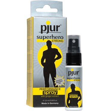 pjur Superhero Strong Performance Spray, 20 мл, Пролонгирующий спрей для мужчин
