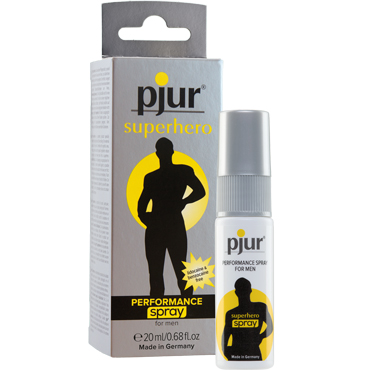 pjur Superhero Spray, 20 мл, Пролонгирующий спрей для мужчин