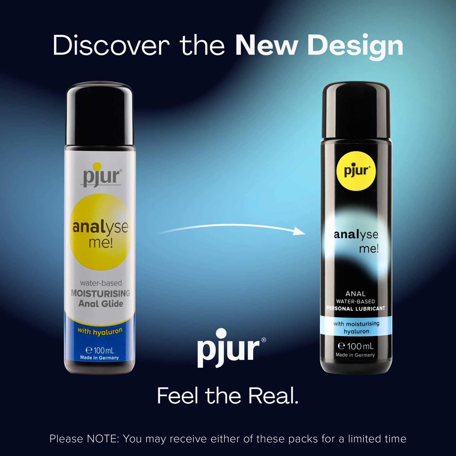 pjur Analyse Me Moisturising, 100мл - фото, отзывы